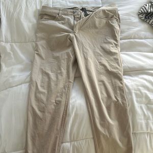 LULULEMON ABC Classic-Fit 5 Pocket Pant Utilitech Color Trench Size 35